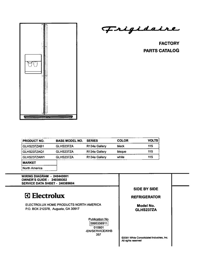 Diagram for GLHS237ZAW1