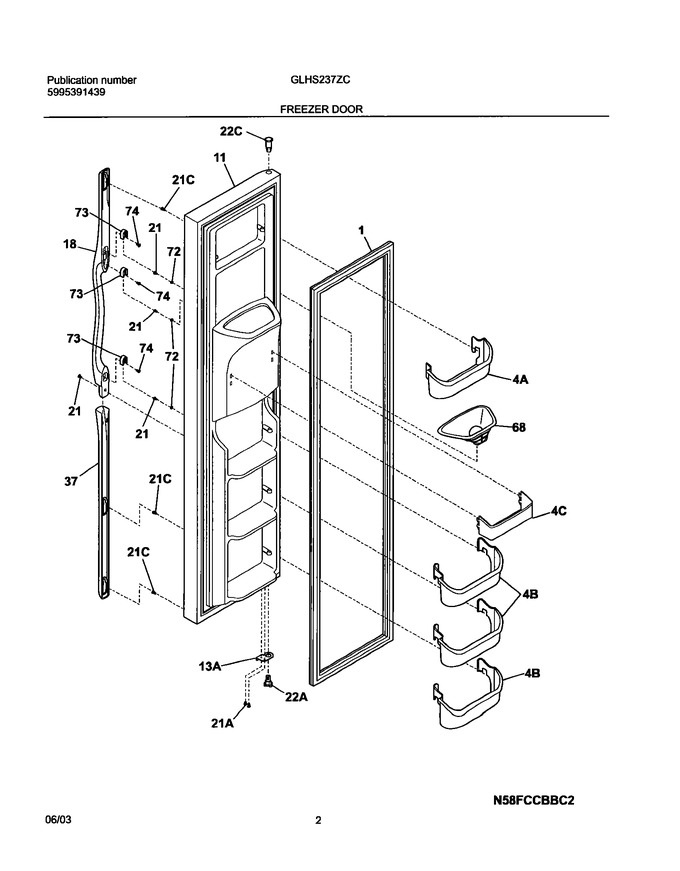 Diagram for GLHS237ZCW0