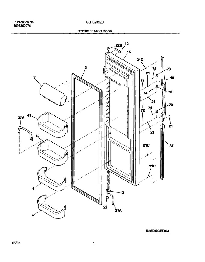 Diagram for GLHS239ZCW0