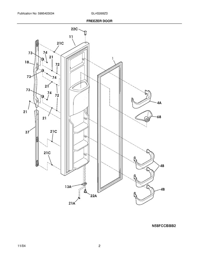 Diagram for GLHS268ZDS3