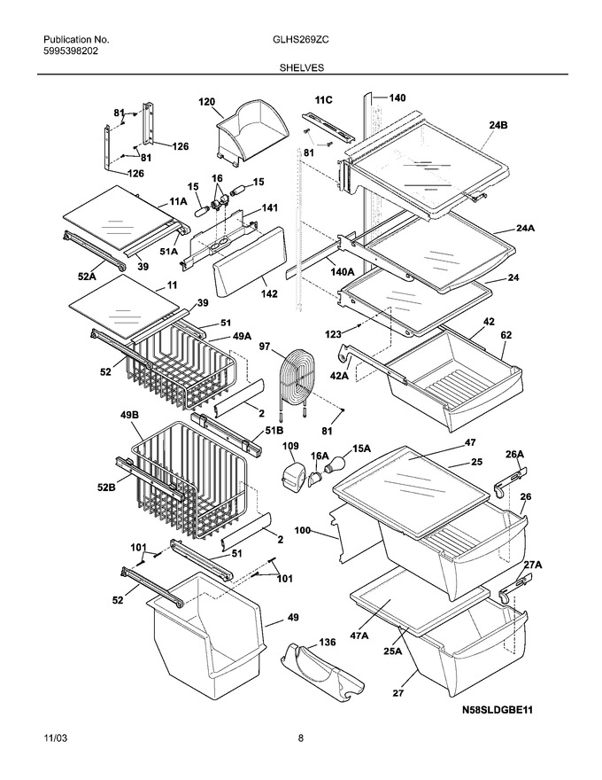 Diagram for GLHS269ZCW2