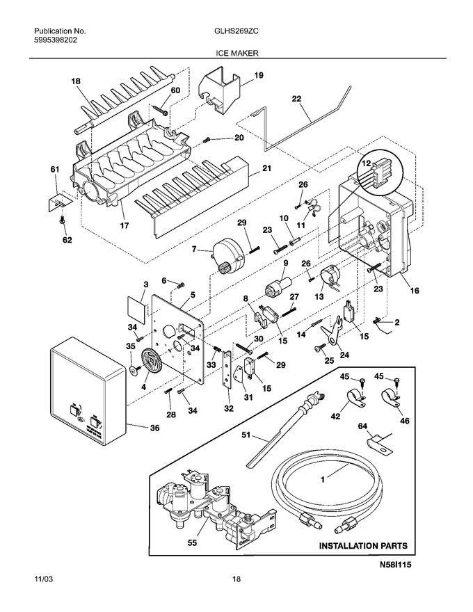 Diagram for GLHS269ZCW2