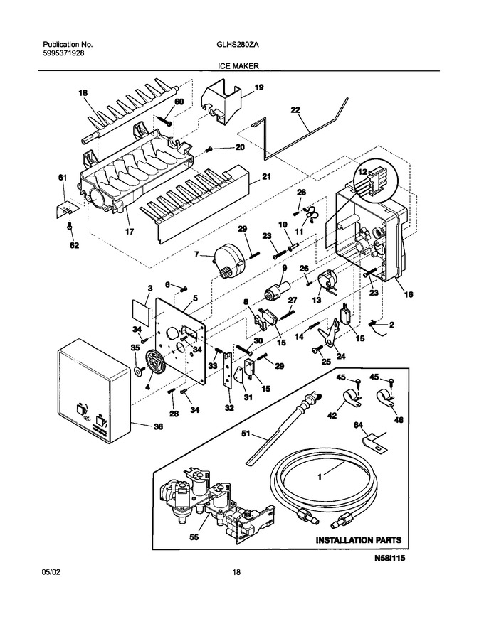 Diagram for GLHS280ZAB3