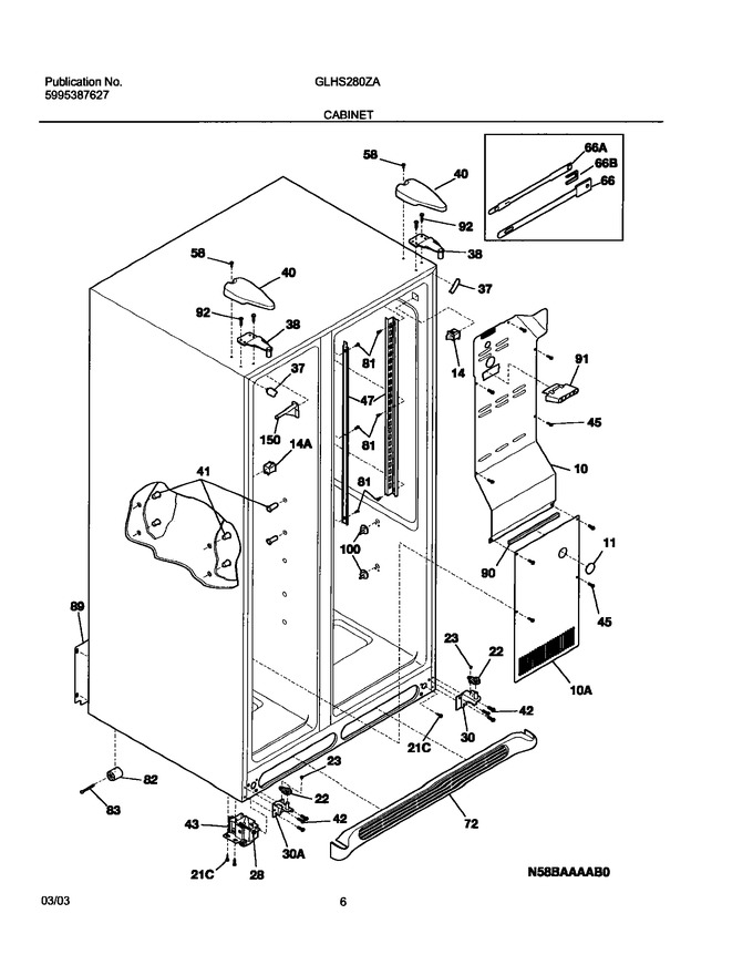 Diagram for GLHS280ZAW6