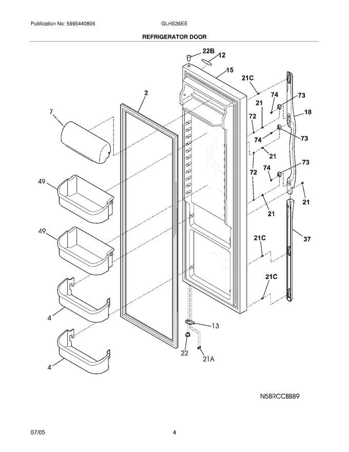 Diagram for GLHS36EEQ1