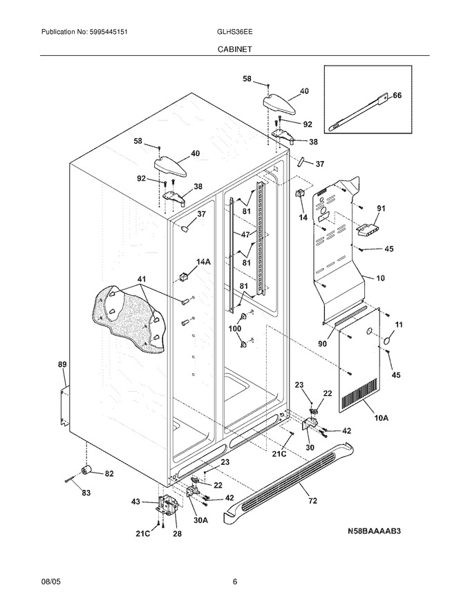 Diagram for GLHS36EESB5