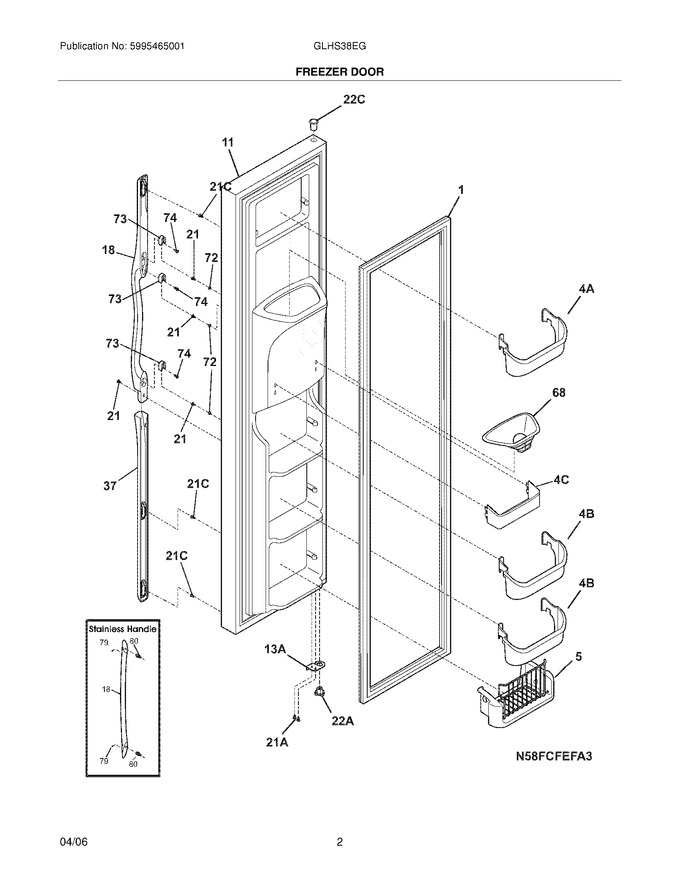 Diagram for GLHS38EGPW0