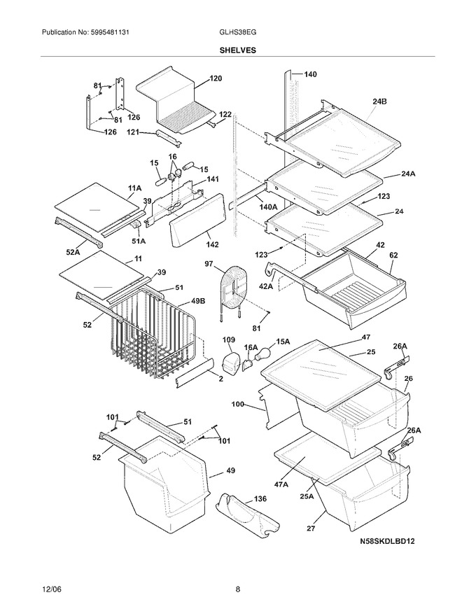 Diagram for GLHS38EGPW1