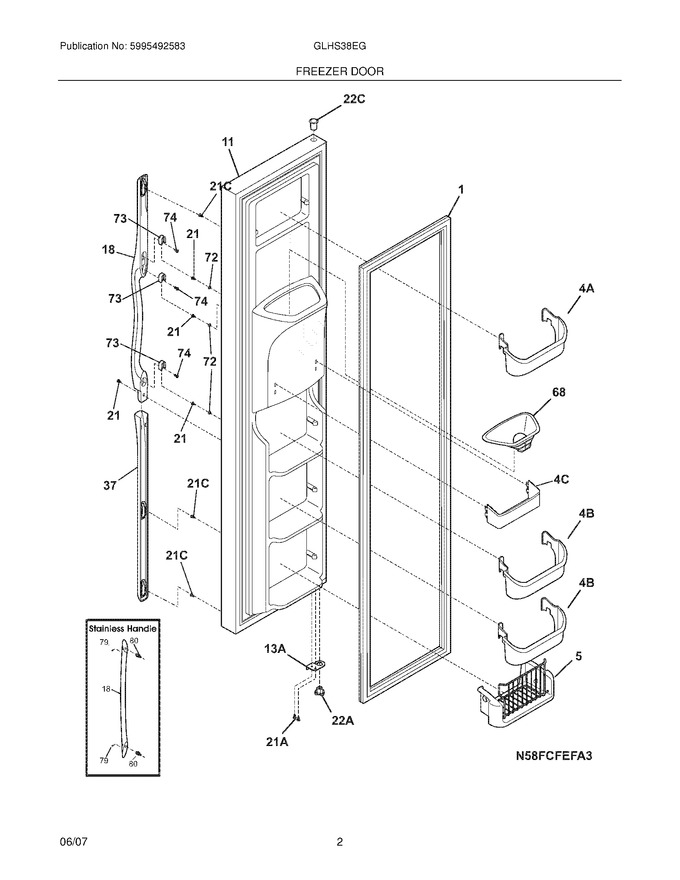 Diagram for GLHS38EGPW5