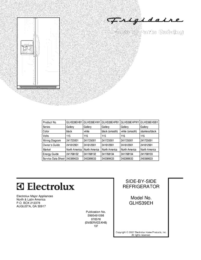 Diagram for GLHS39EHB1