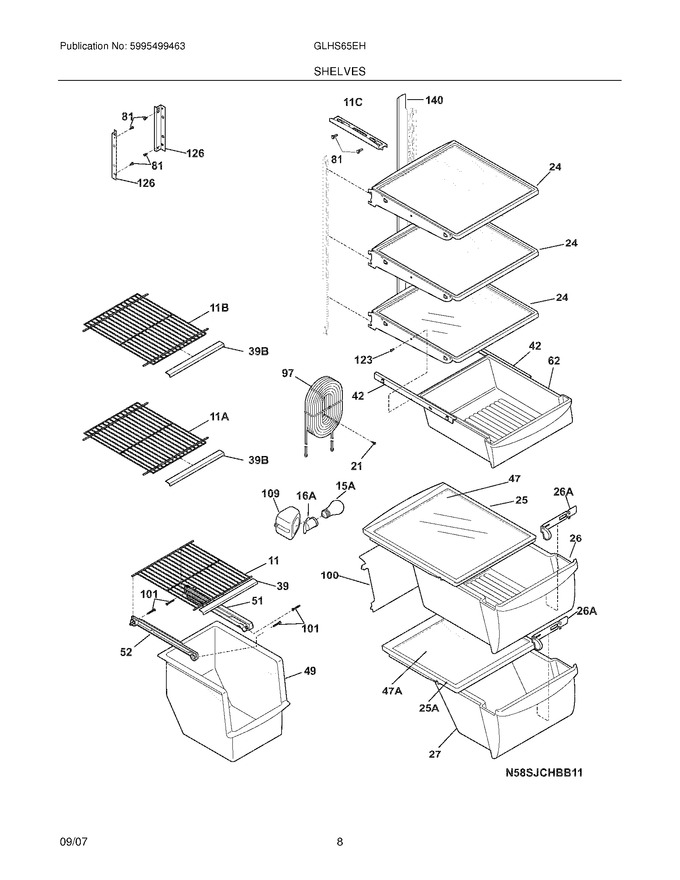 Diagram for GLHS65EHB6