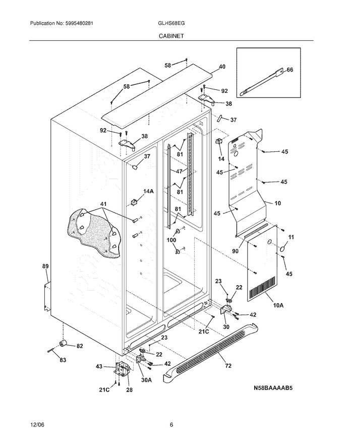 Diagram for GLHS68EGPW4