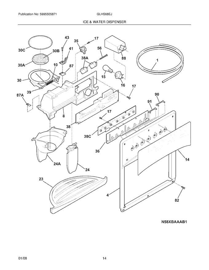 Diagram for GLHS68EJSB0