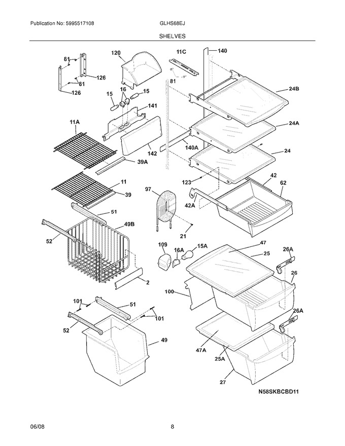 Diagram for GLHS68EJB1