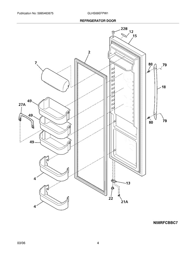 Diagram for GLHS69EFPW1