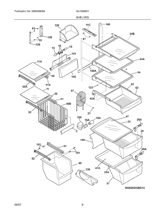 Diagram for GLHS69EHW0