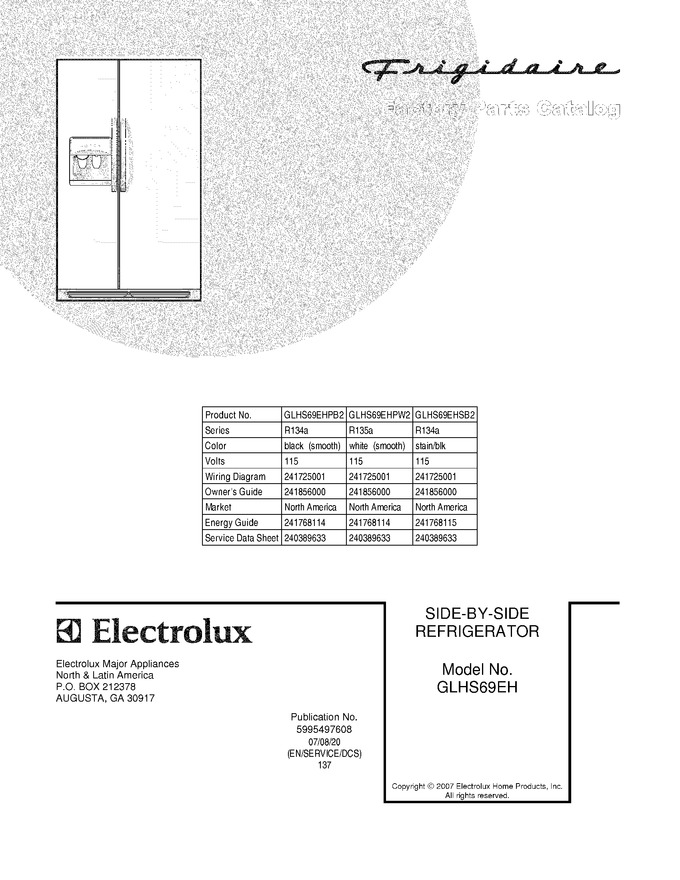 Diagram for GLHS69EHPB2