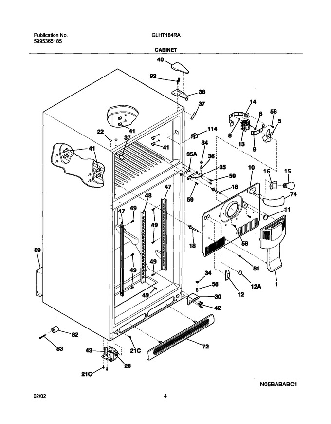 Diagram for GLHT184RAB3