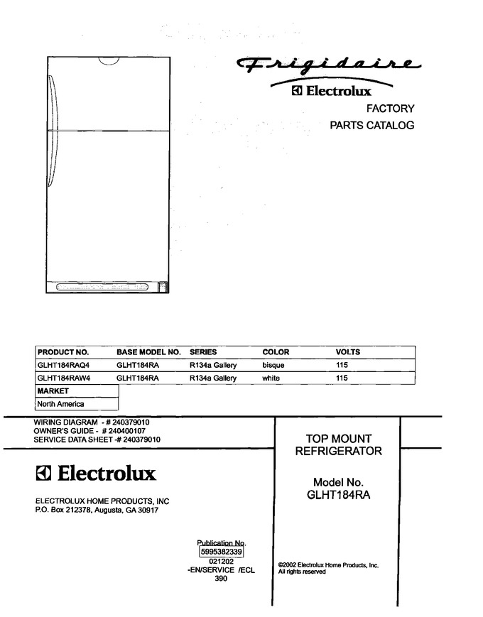 Diagram for GLHT184RAQ4