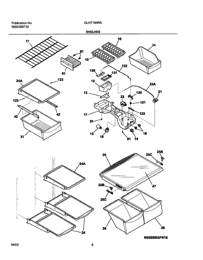 Diagram for GLHT184RAQ8