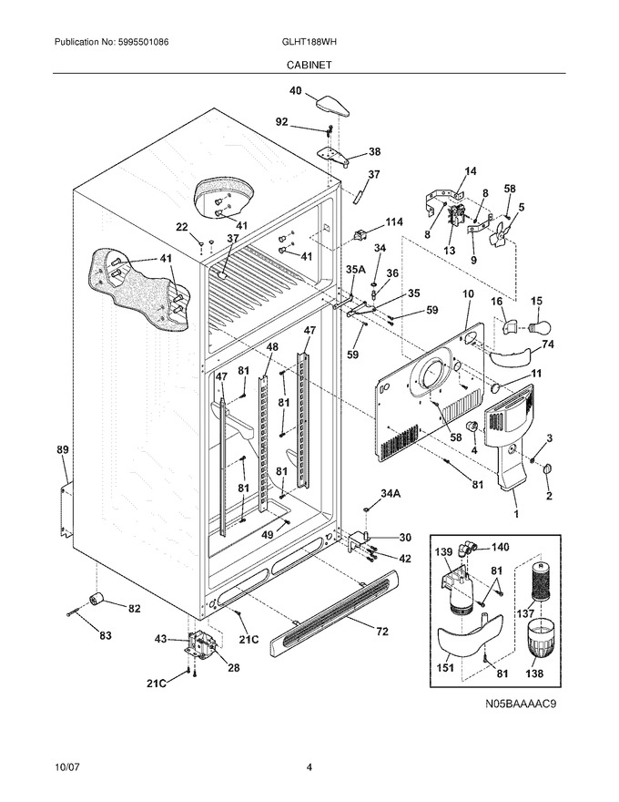 Diagram for GLHT188WHB3