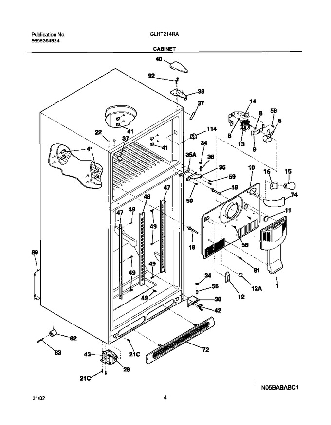 Diagram for GLHT214RAW2