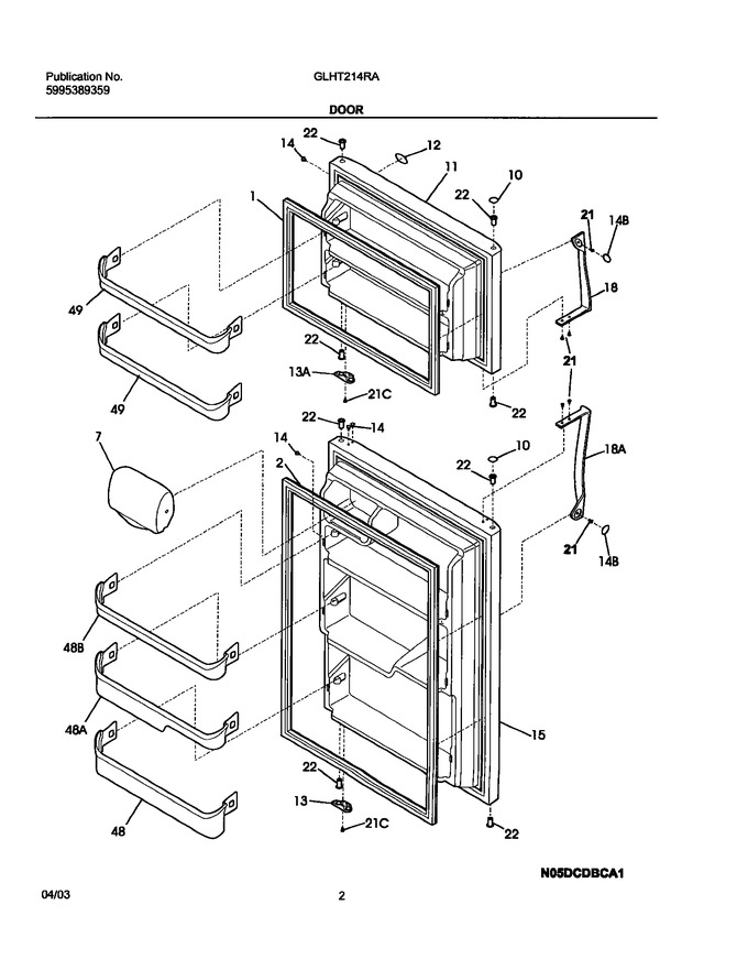 Diagram for GLHT214RAQ4