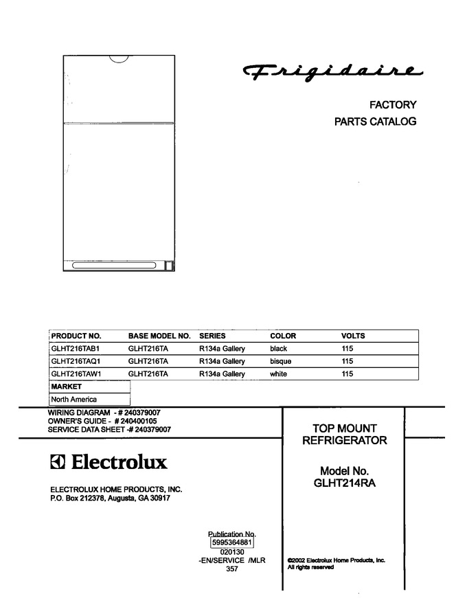 Diagram for GLHT216TAW1