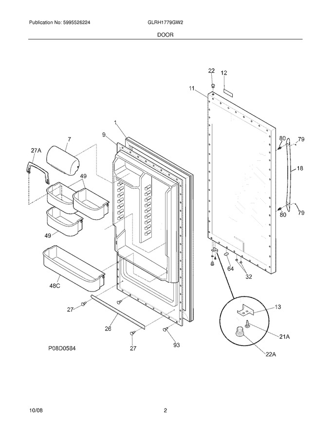 Diagram for GLRH1779GW2