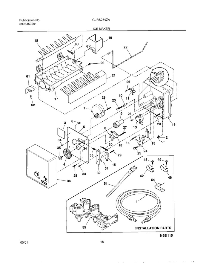 Diagram for GLRS234ZAW1