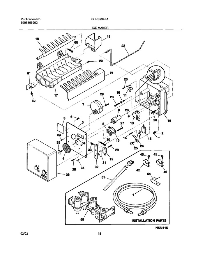 Diagram for GLRS234ZAW4