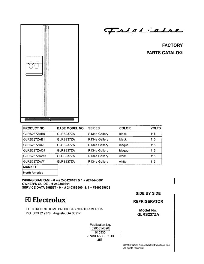 Diagram for GLRS237ZAW1