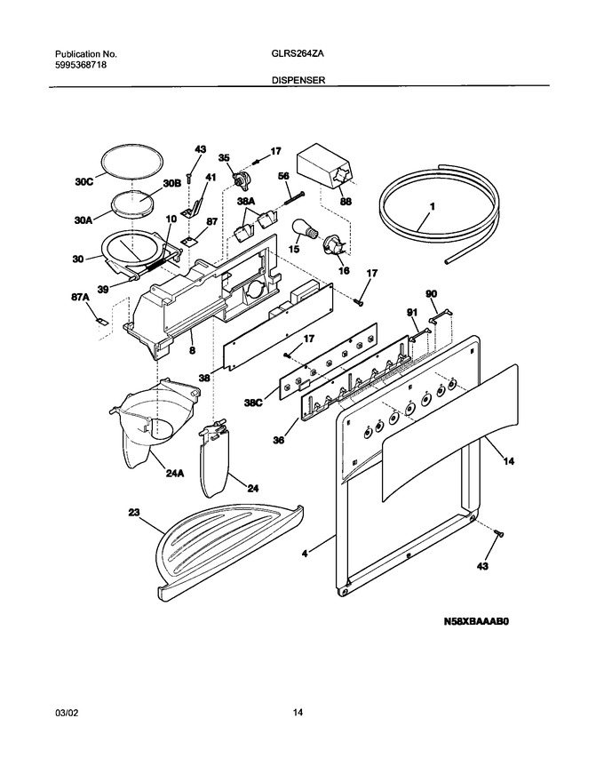 Diagram for GLRS264ZAB2