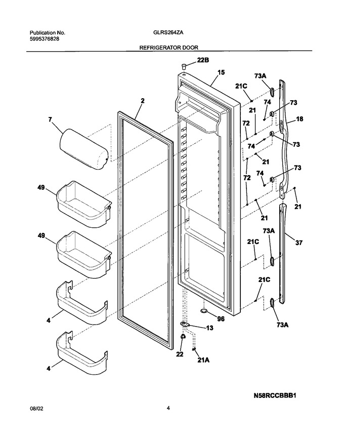 Diagram for GLRS264ZAB5