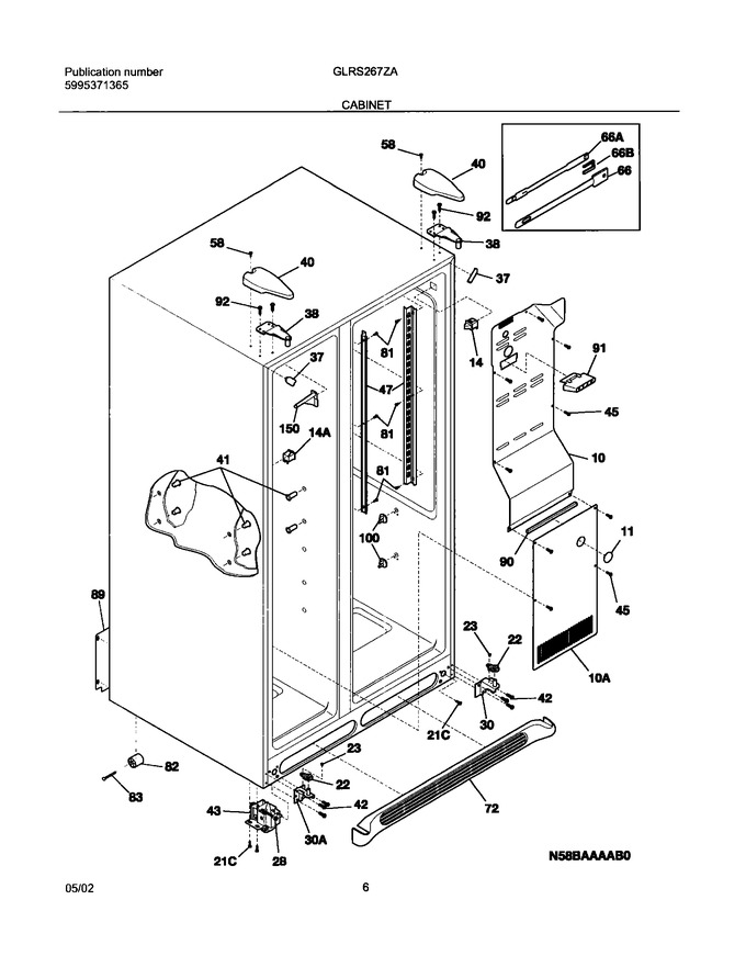 Diagram for GLRS267ZAB4