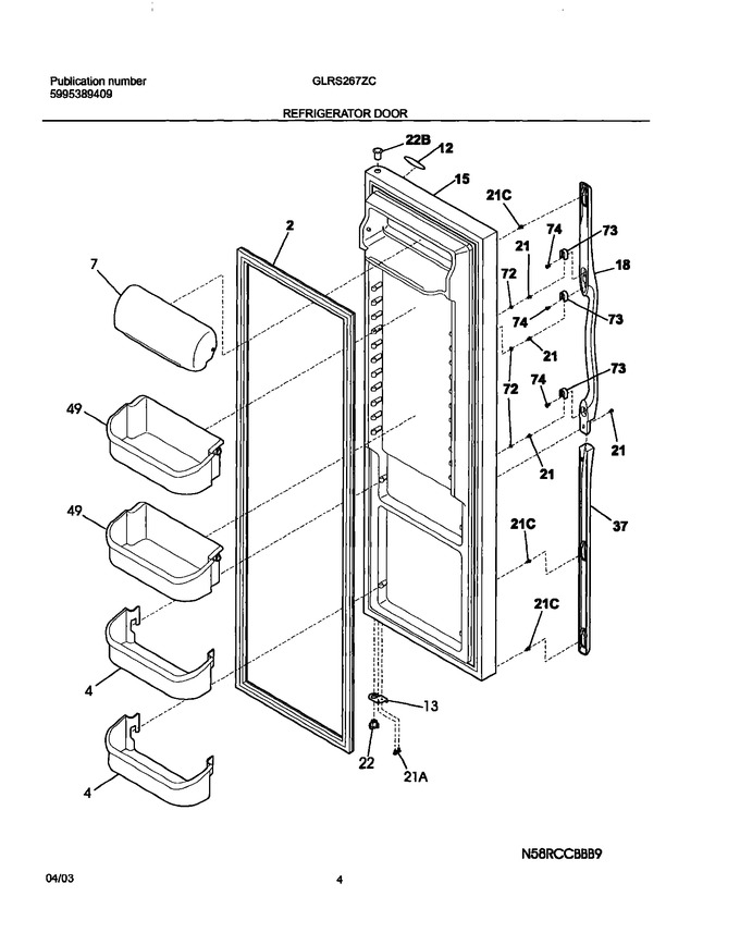 Diagram for GLRS267ZCW0