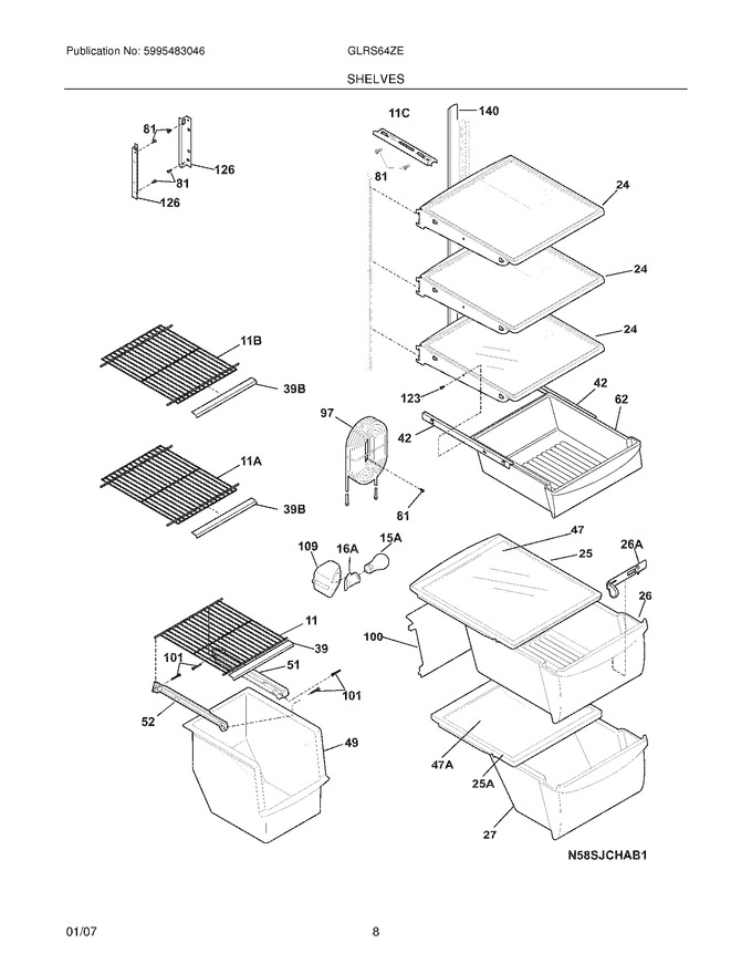 Diagram for GLRS64ZEWA