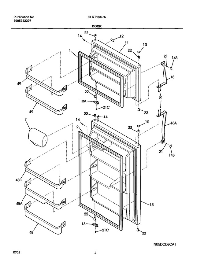 Diagram for GLRT184RAQ4