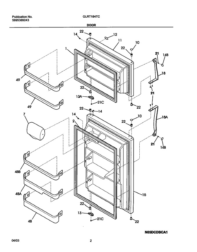 Diagram for GLRT184TCQ0