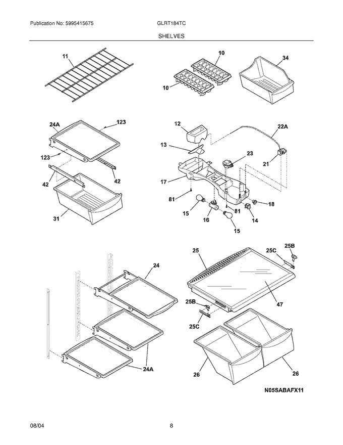 Diagram for GLRT184TCQ6