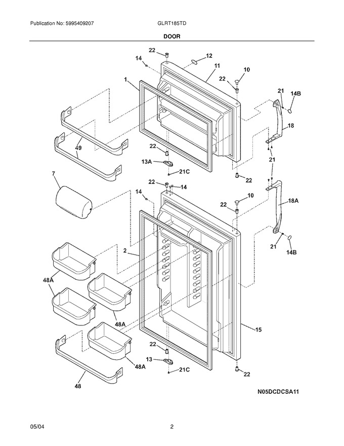 Diagram for GLRT185TDB1