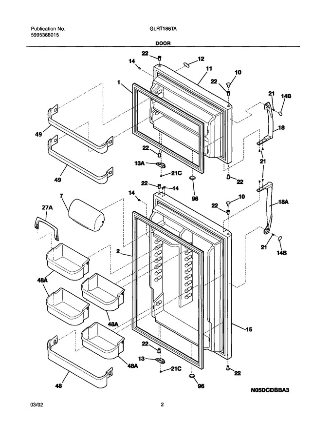 Diagram for GLRT186TAW2