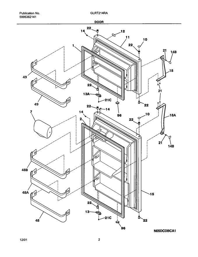 Diagram for GLRT214RAW2