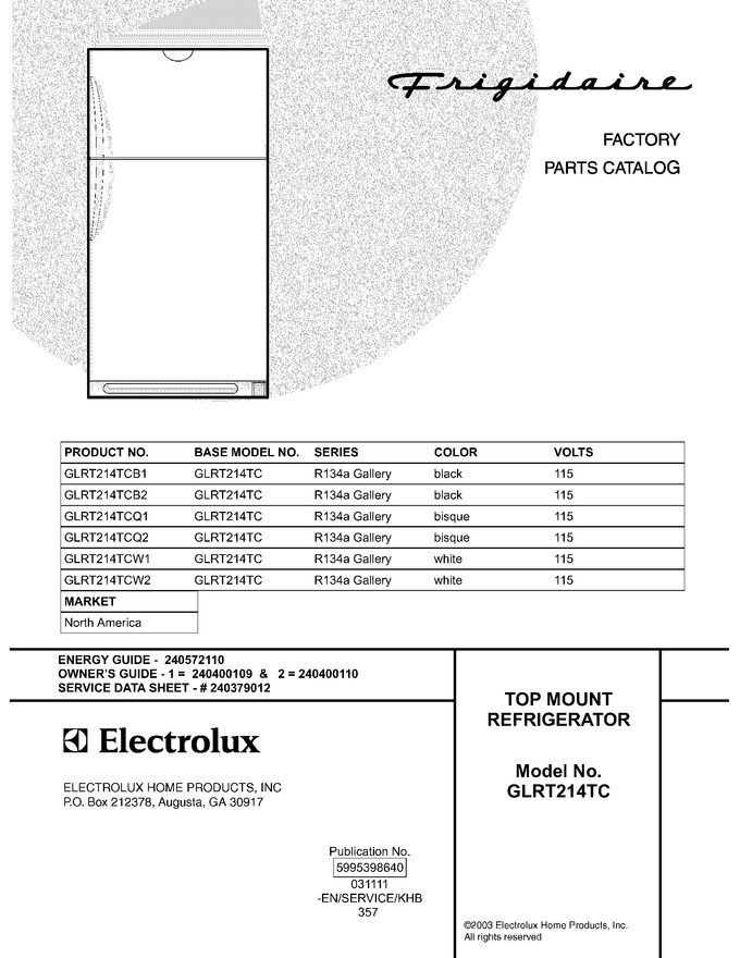 Diagram for GLRT214TCW2