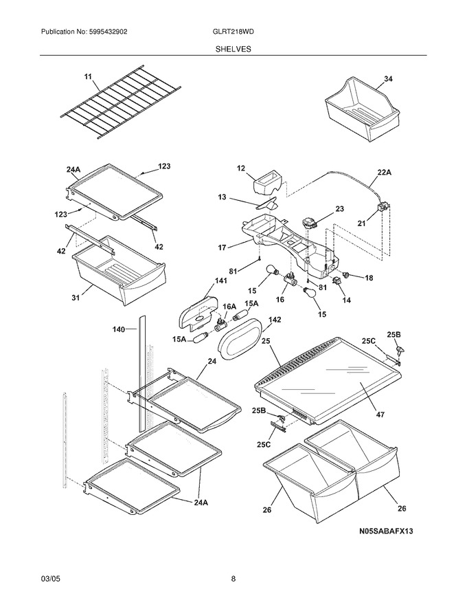 Diagram for GLRT218WDW3