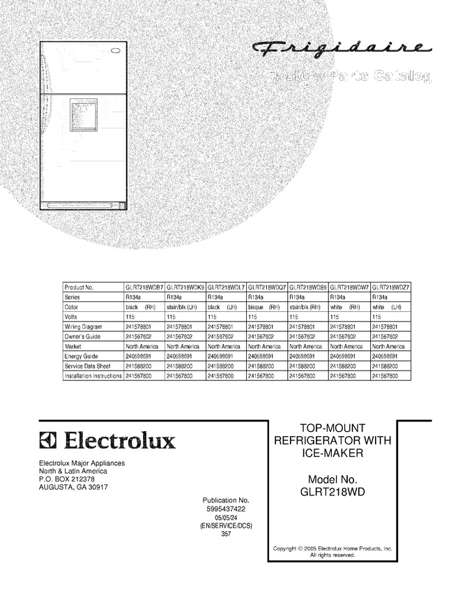 Diagram for GLRT218WDZ7