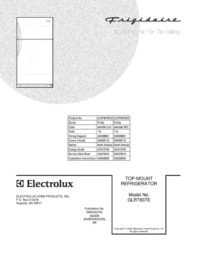 Diagram for GLRT83TEK2