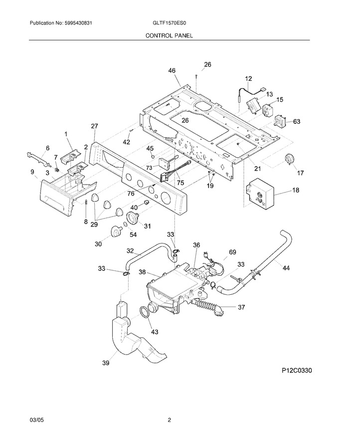 Diagram for GLTF1570ES0