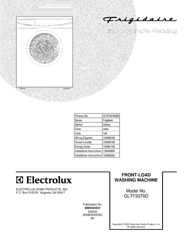 Diagram for GLTF2070DS0