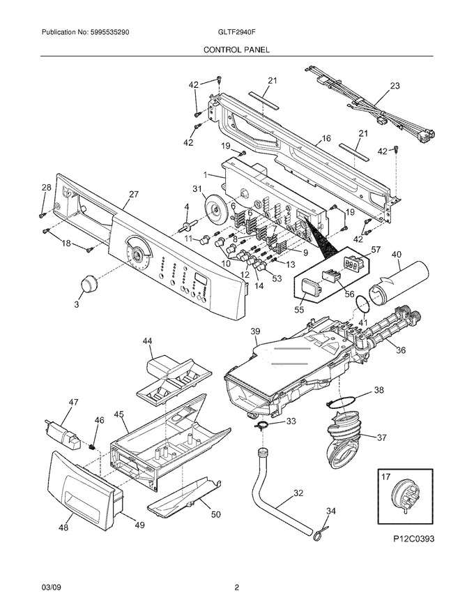 Diagram for GLTF2940FE2